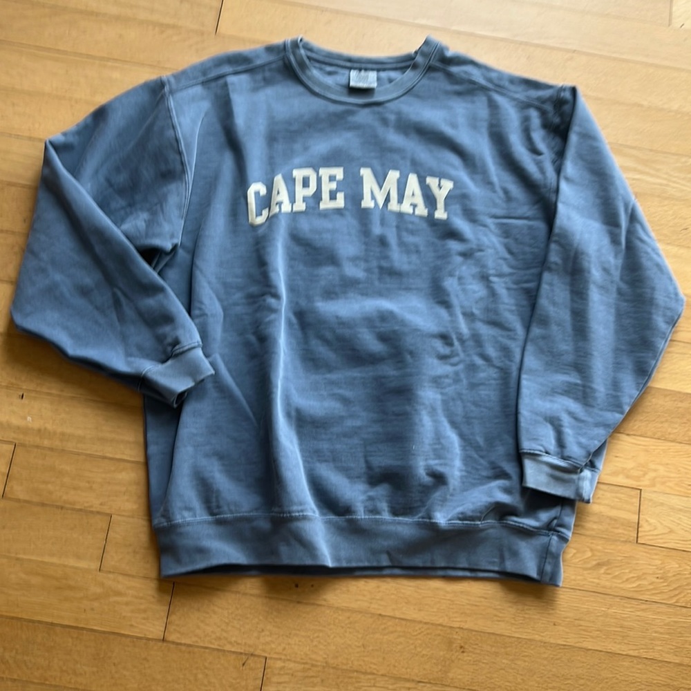 Vintage wash oversized sweater